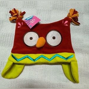 Colorful Owl Kids Hat